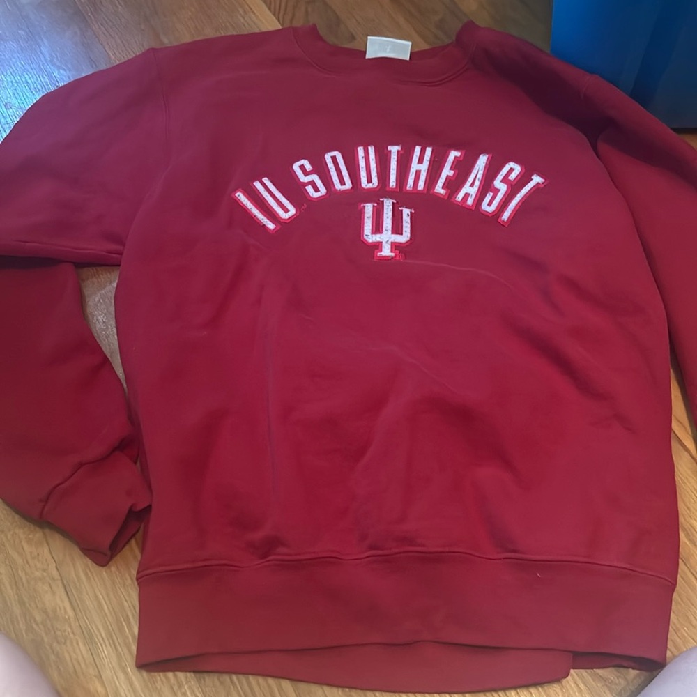 Worn thrifted champion crew neck
